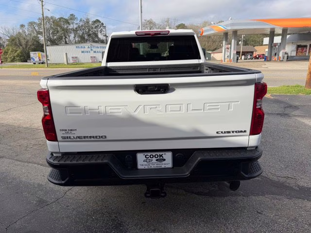 2026 Summit White Chevrolet Silverado 2500 HD Custom 4X4 Truck