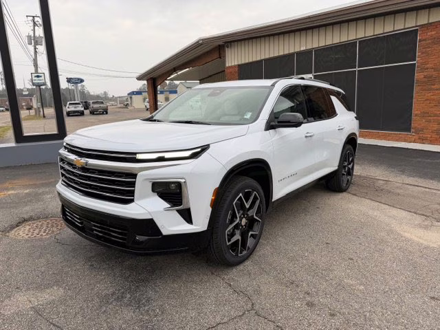 2026 Polar White Tricoat Chevrolet Traverse High Country FWD SUV