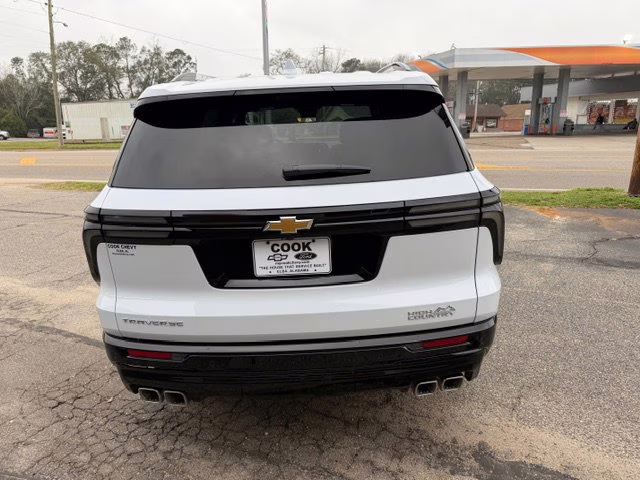 2026 Polar White Tricoat Chevrolet Traverse High Country FWD SUV