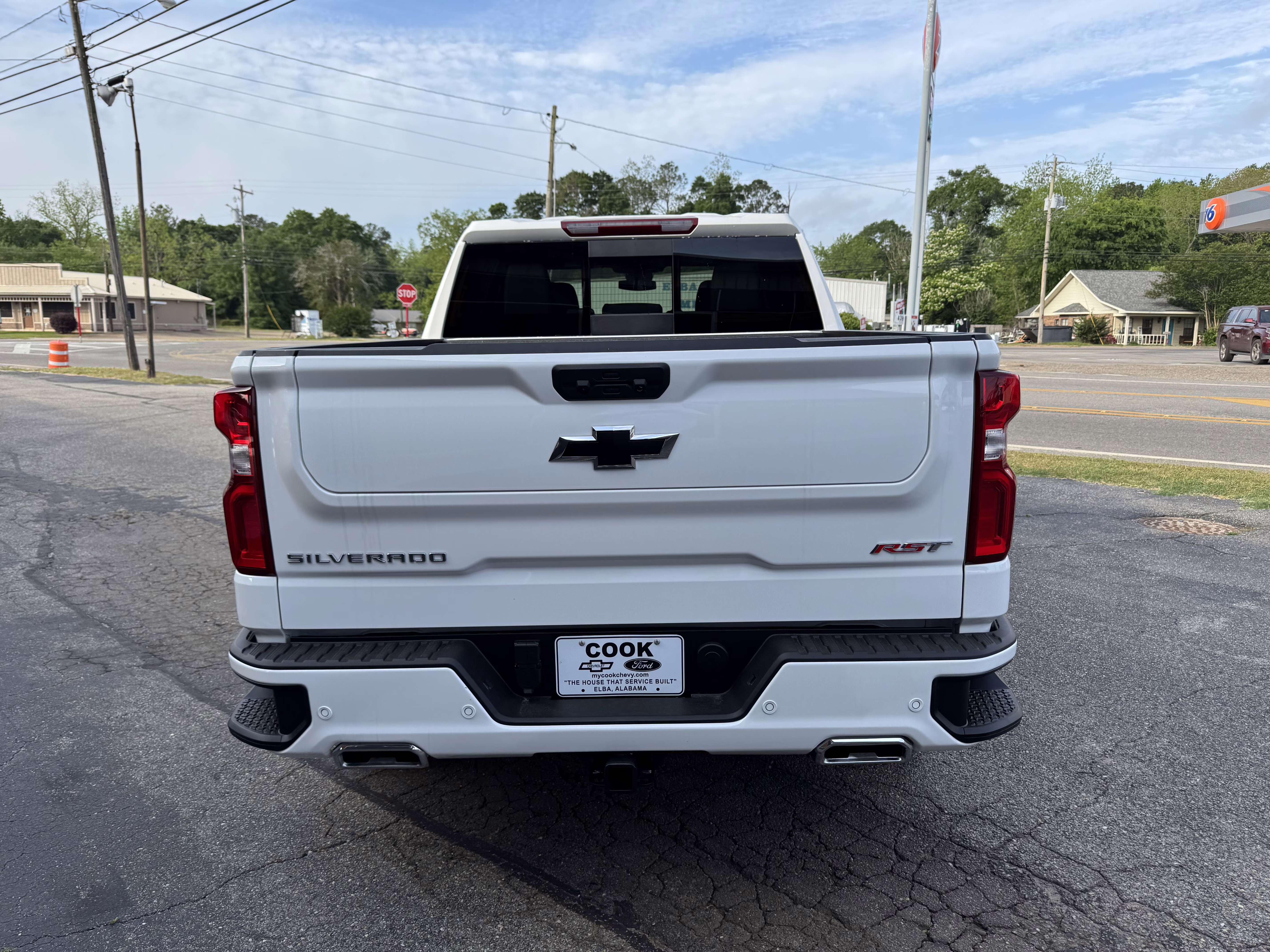 2025 Summit White Chevrolet Silverado 1500 RST 4X4 Truck