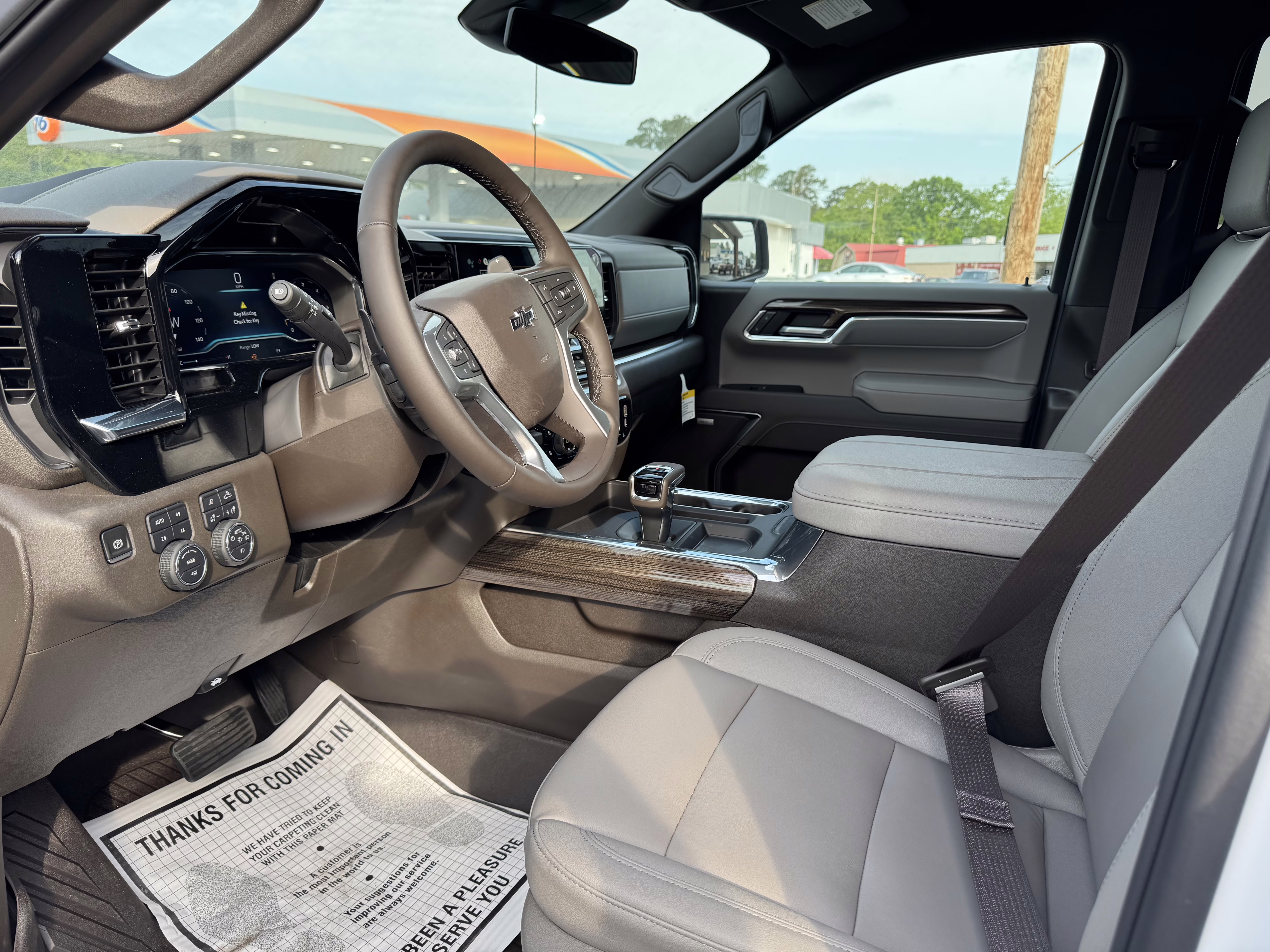 2025 Summit White Chevrolet Silverado 1500 RST 4X4 Truck