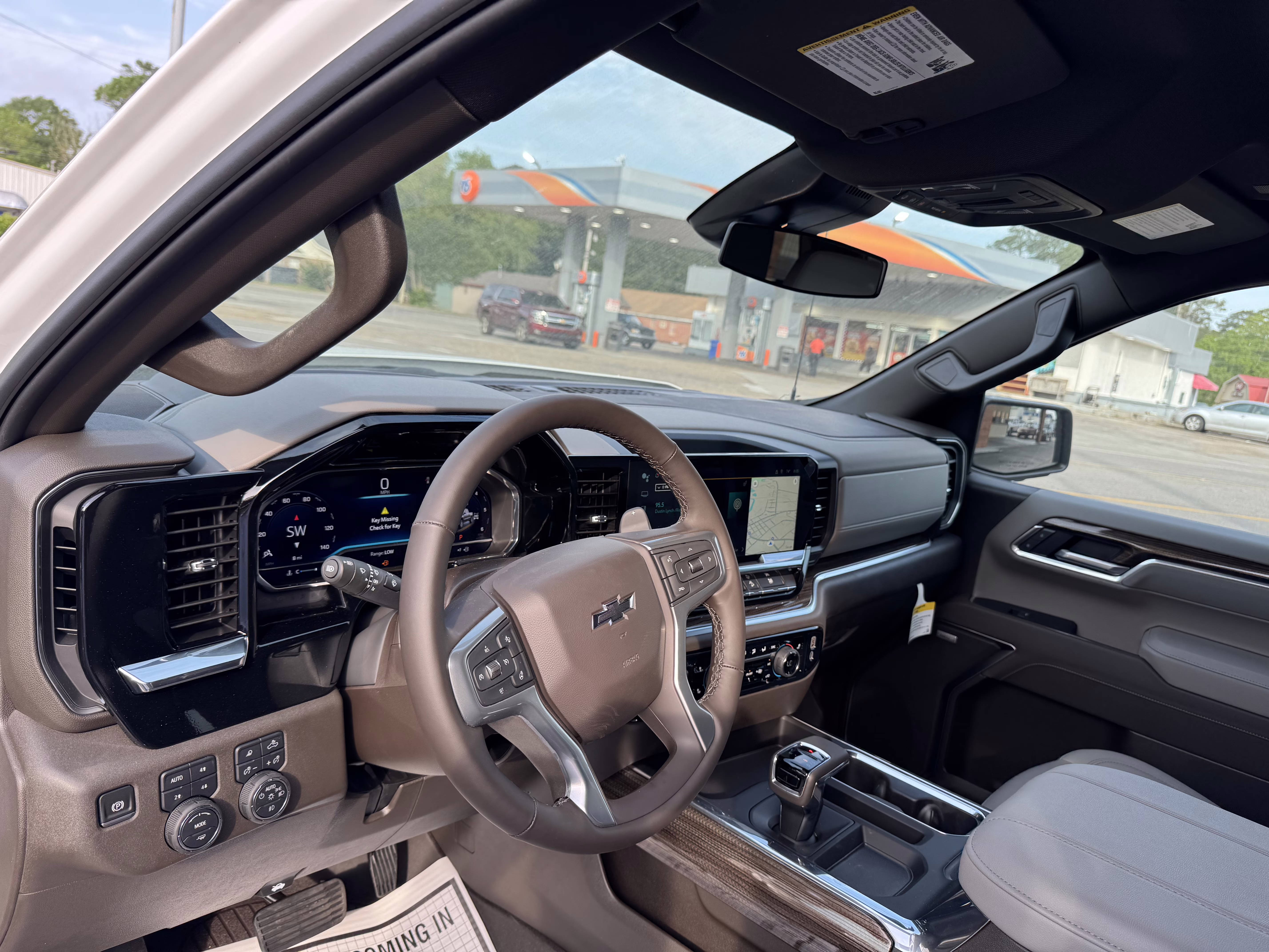 2025 Summit White Chevrolet Silverado 1500 RST 4X4 Truck