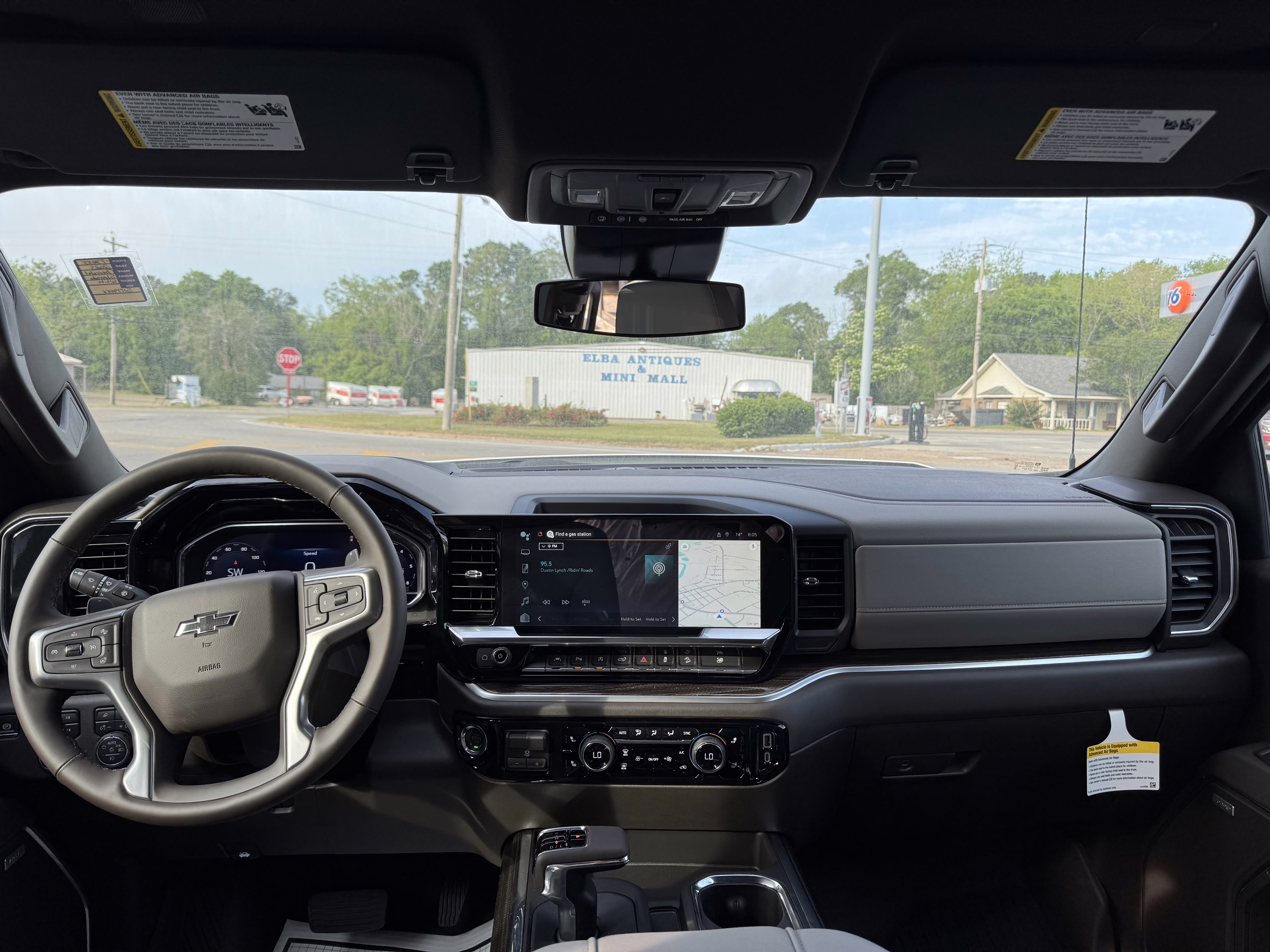 2025 Summit White Chevrolet Silverado 1500 RST 4X4 Truck