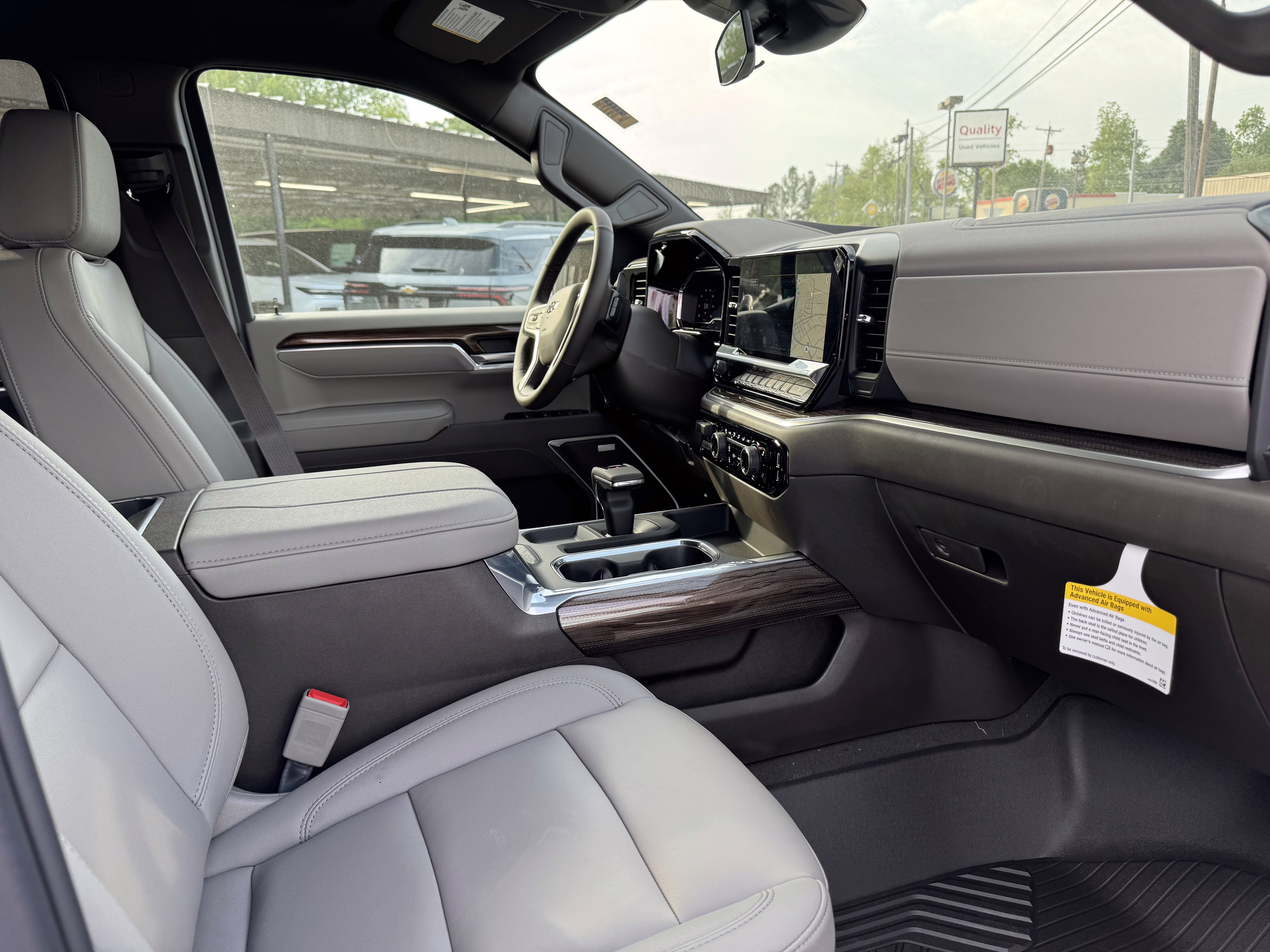2025 Summit White Chevrolet Silverado 1500 RST 4X4 Truck