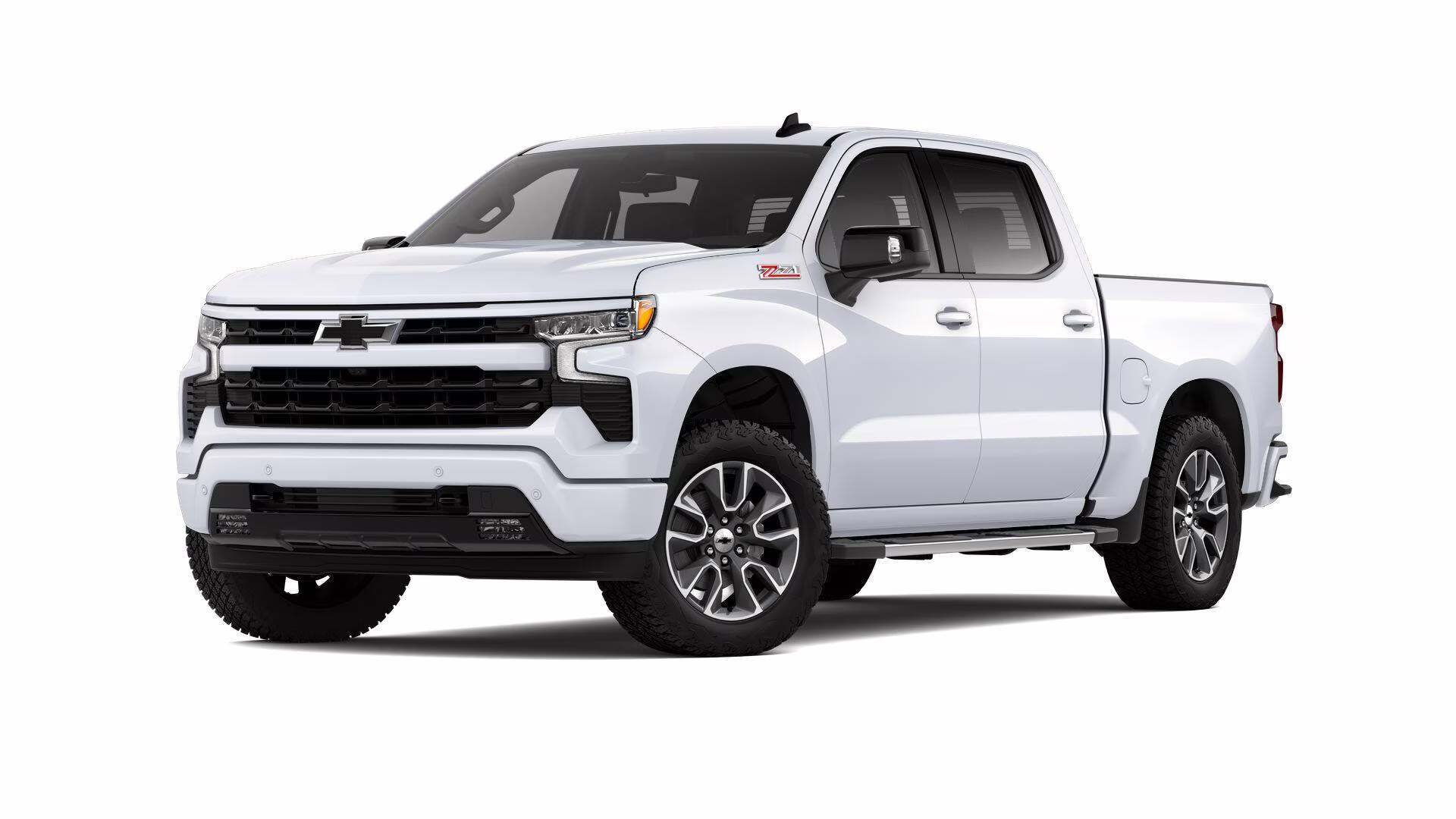 2025 Summit White Chevrolet Silverado 1500 RST 4X4 Truck