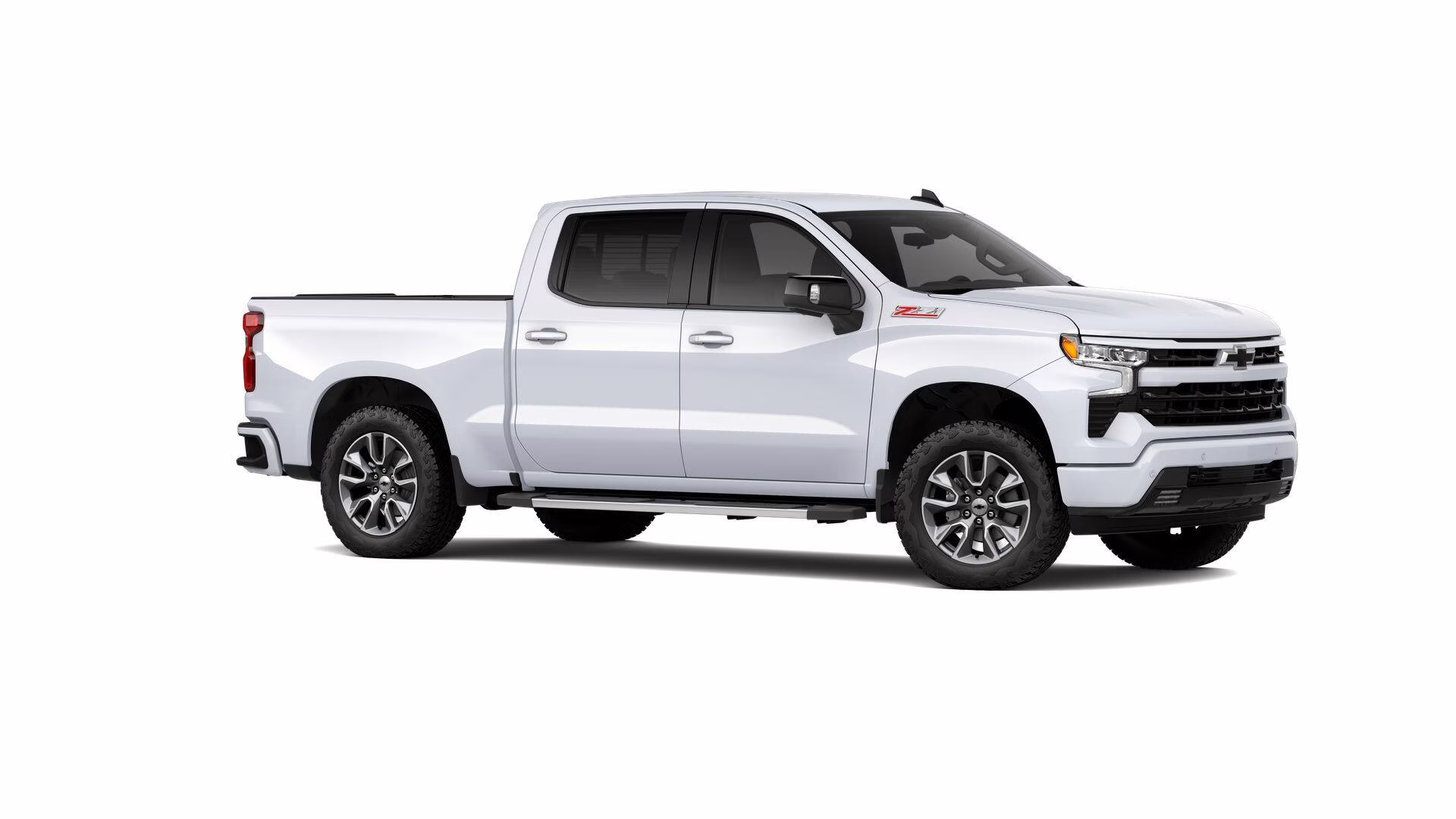 2025 Summit White Chevrolet Silverado 1500 RST 4X4 Truck