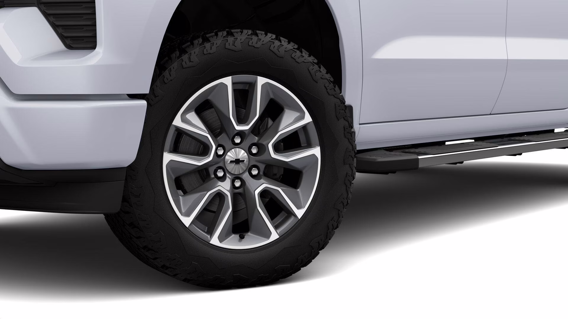 2025 Summit White Chevrolet Silverado 1500 RST 4X4 Truck