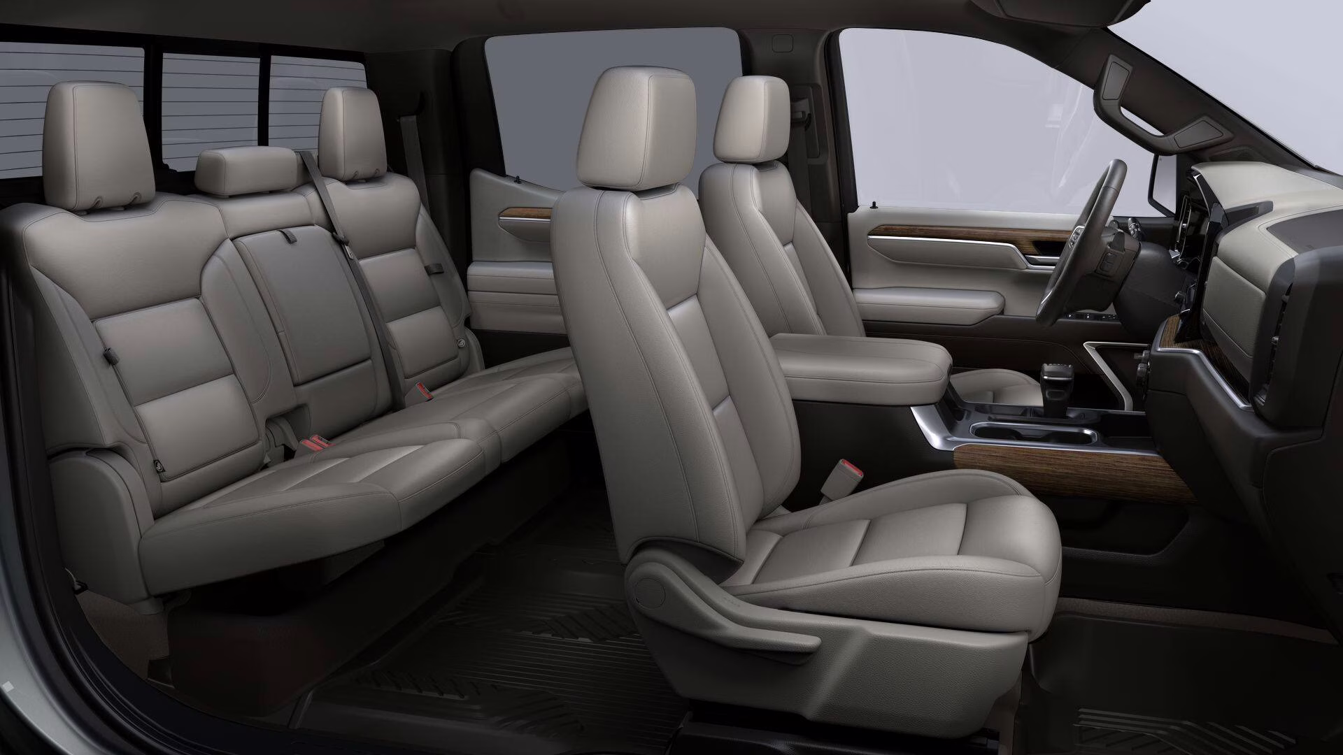 2025 Summit White Chevrolet Silverado 1500 RST 4X4 Truck