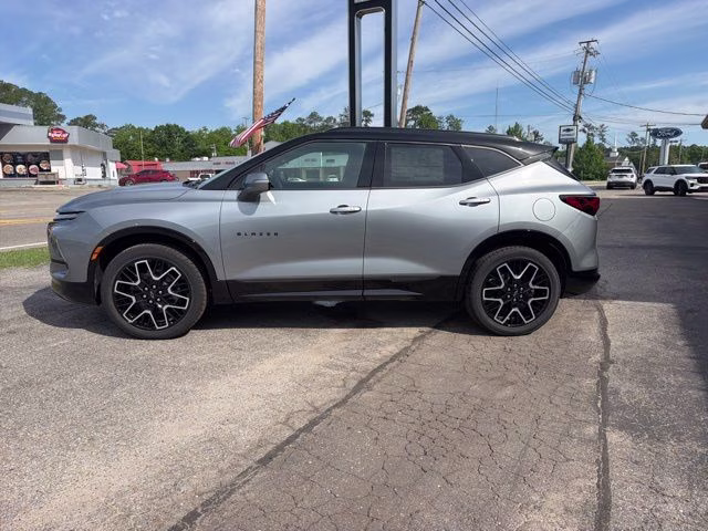 2025 Sterling Gray Metallic Chevrolet Blazer RS FWD SUV
