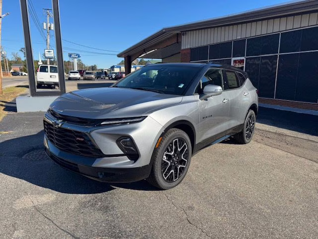 2025 Sterling Gray Metallic Chevrolet Blazer RS FWD SUV
