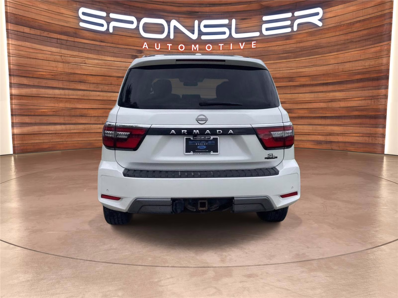 2022 Aspen White TriCoat Pearl Nissan Armada SL 4X4 SUV