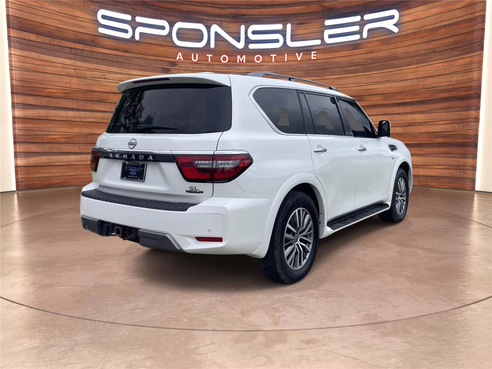 2022 Aspen White TriCoat Pearl Nissan Armada SL 4X4 SUV