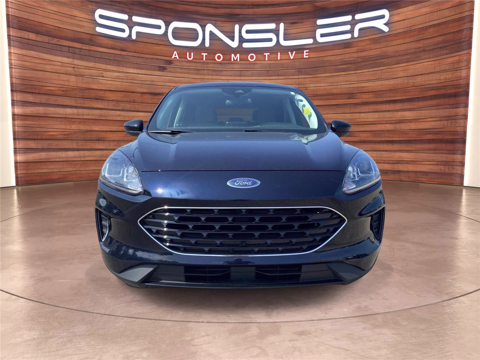 2021 Antimatter Blue Ford Escape SE AWD SUV