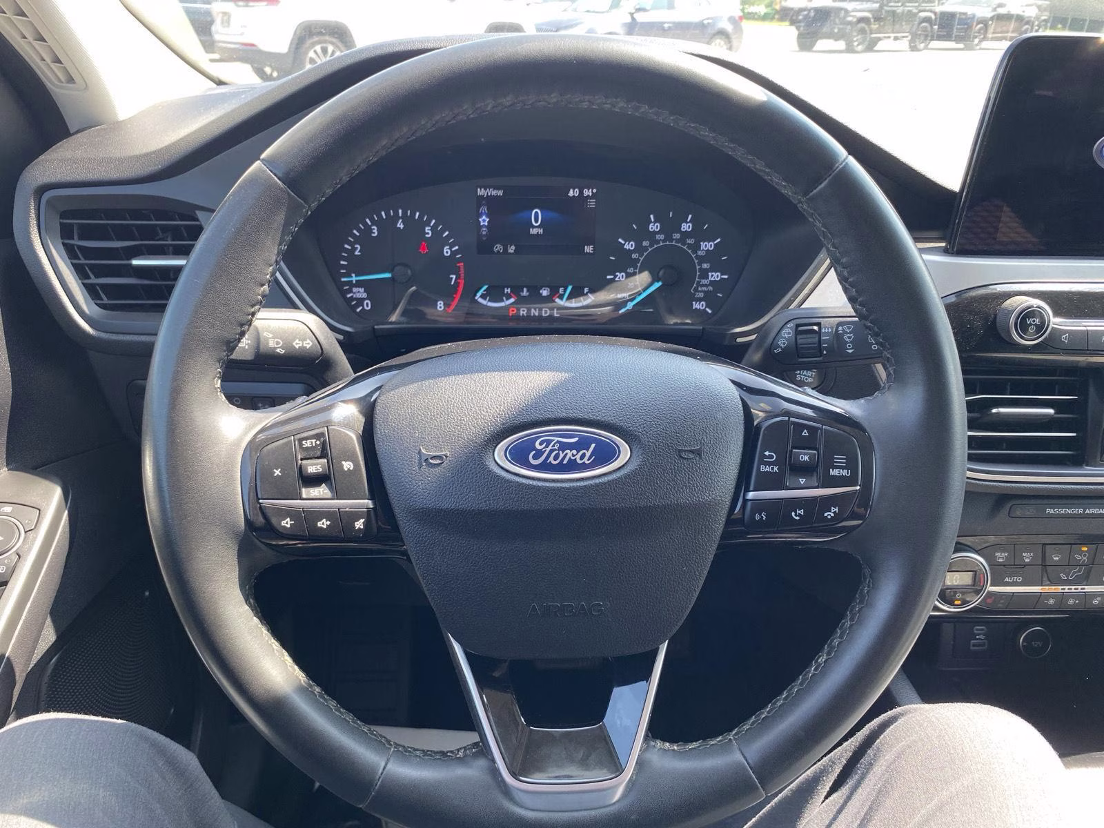2021 Antimatter Blue Ford Escape SE AWD SUV
