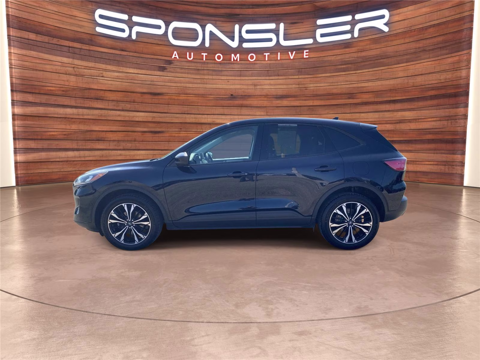 2021 Antimatter Blue Ford Escape SE AWD SUV