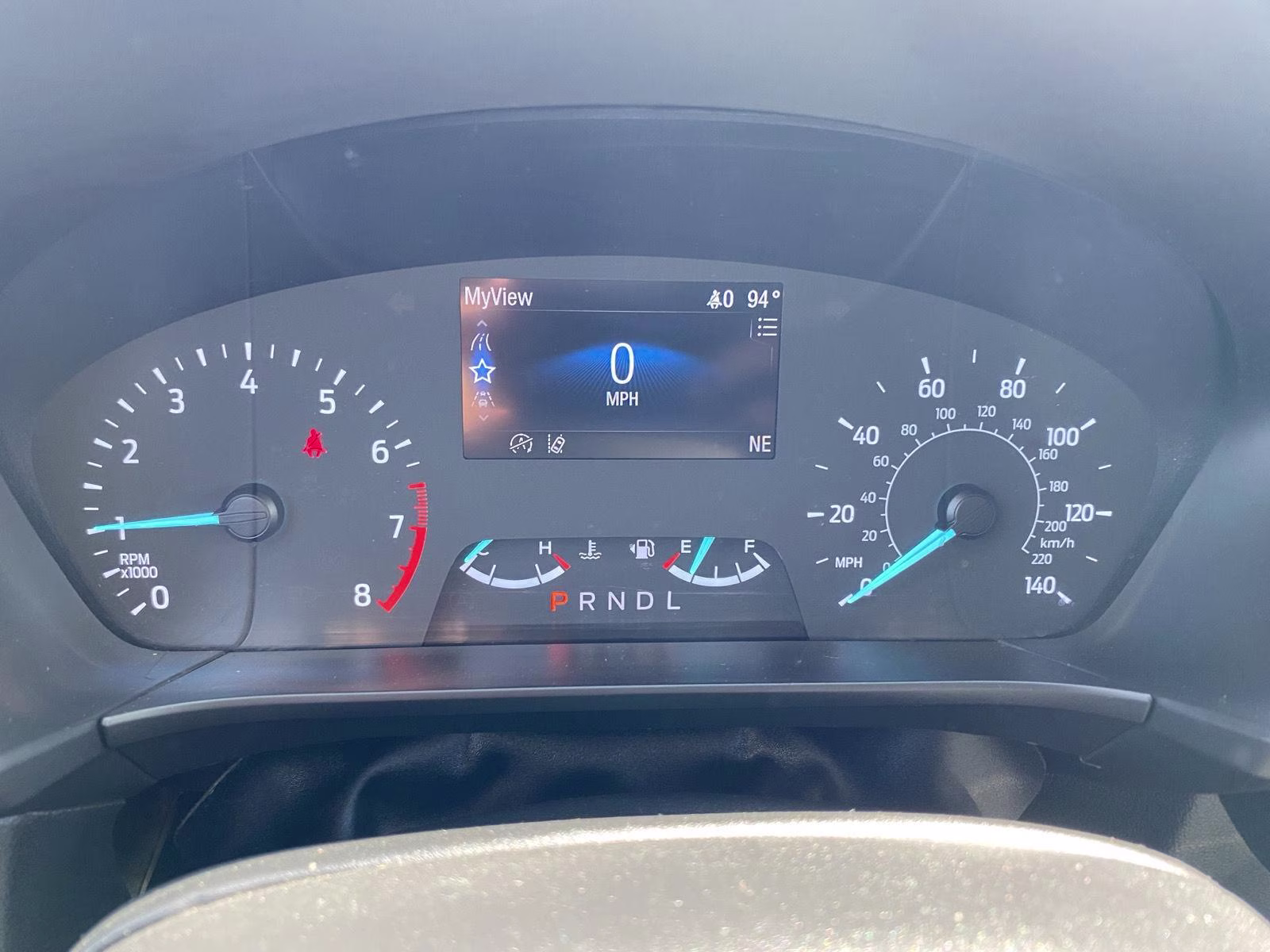 2021 Antimatter Blue Ford Escape SE AWD SUV