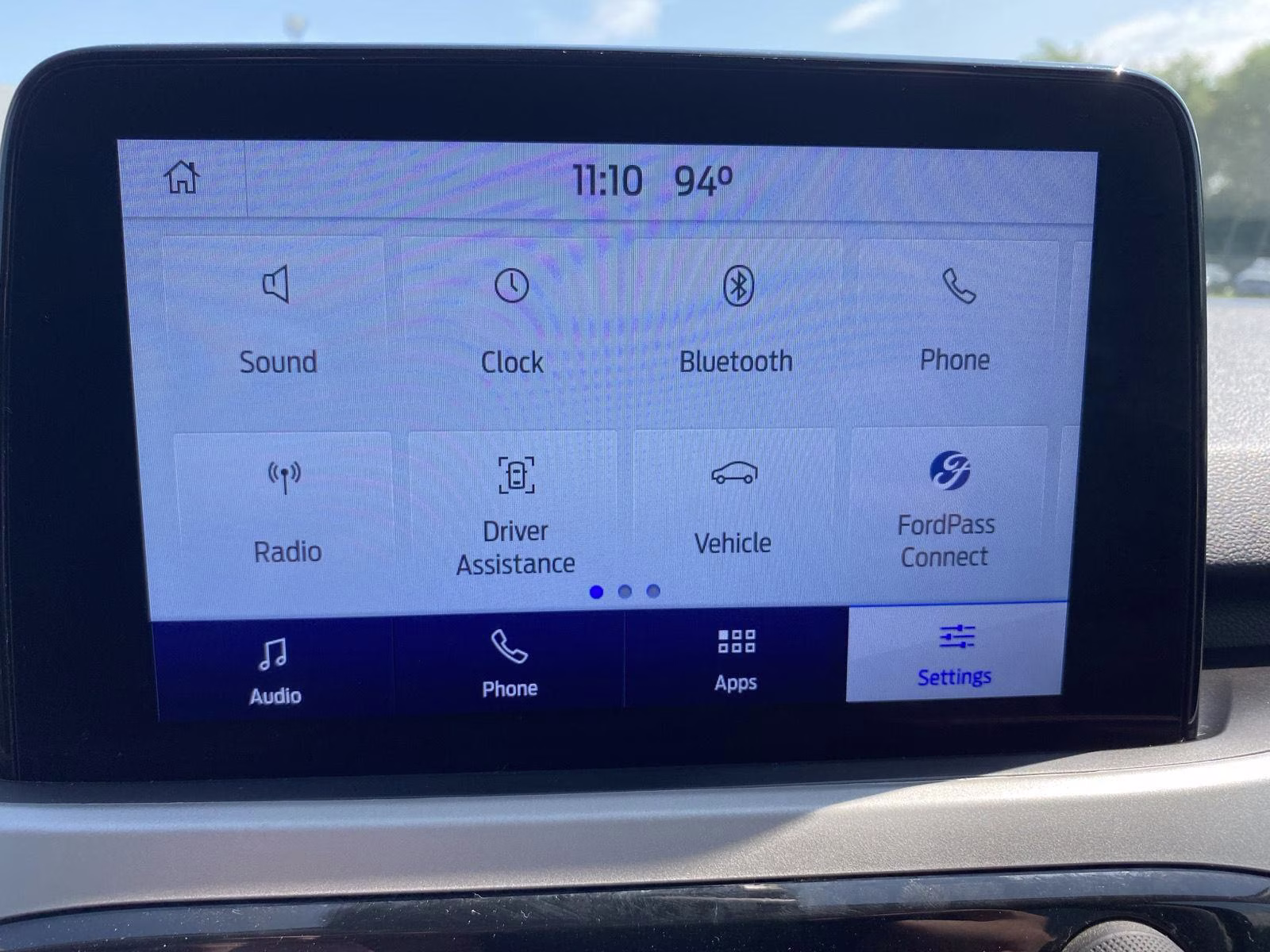 2021 Antimatter Blue Ford Escape SE AWD SUV
