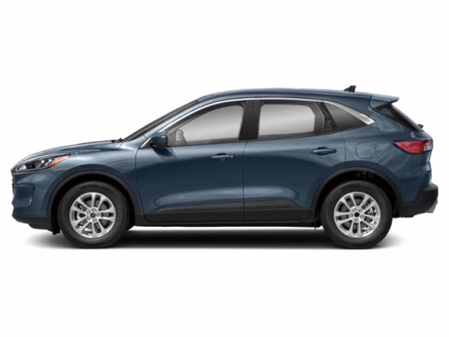 2021 Antimatter Blue Ford Escape SE AWD SUV