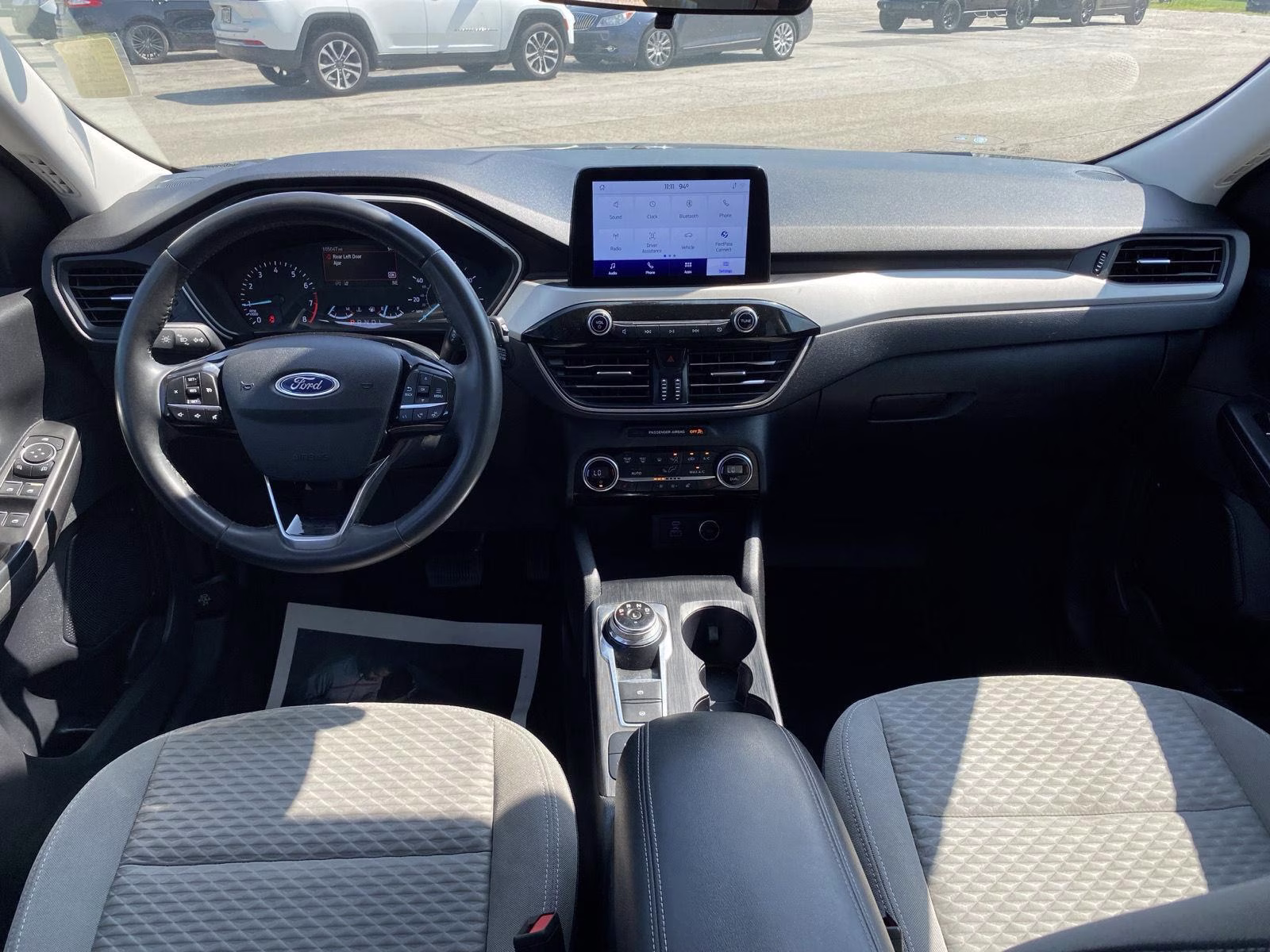 2021 Antimatter Blue Ford Escape SE AWD SUV