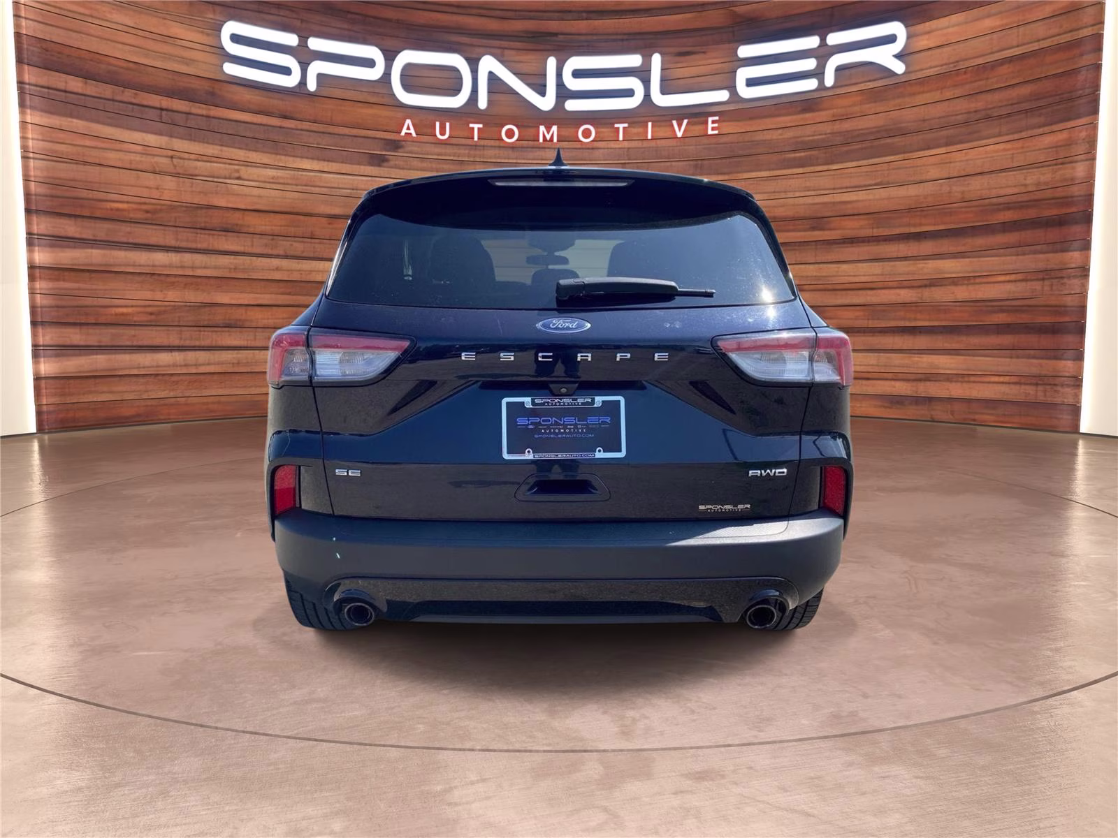 2021 Antimatter Blue Ford Escape SE AWD SUV