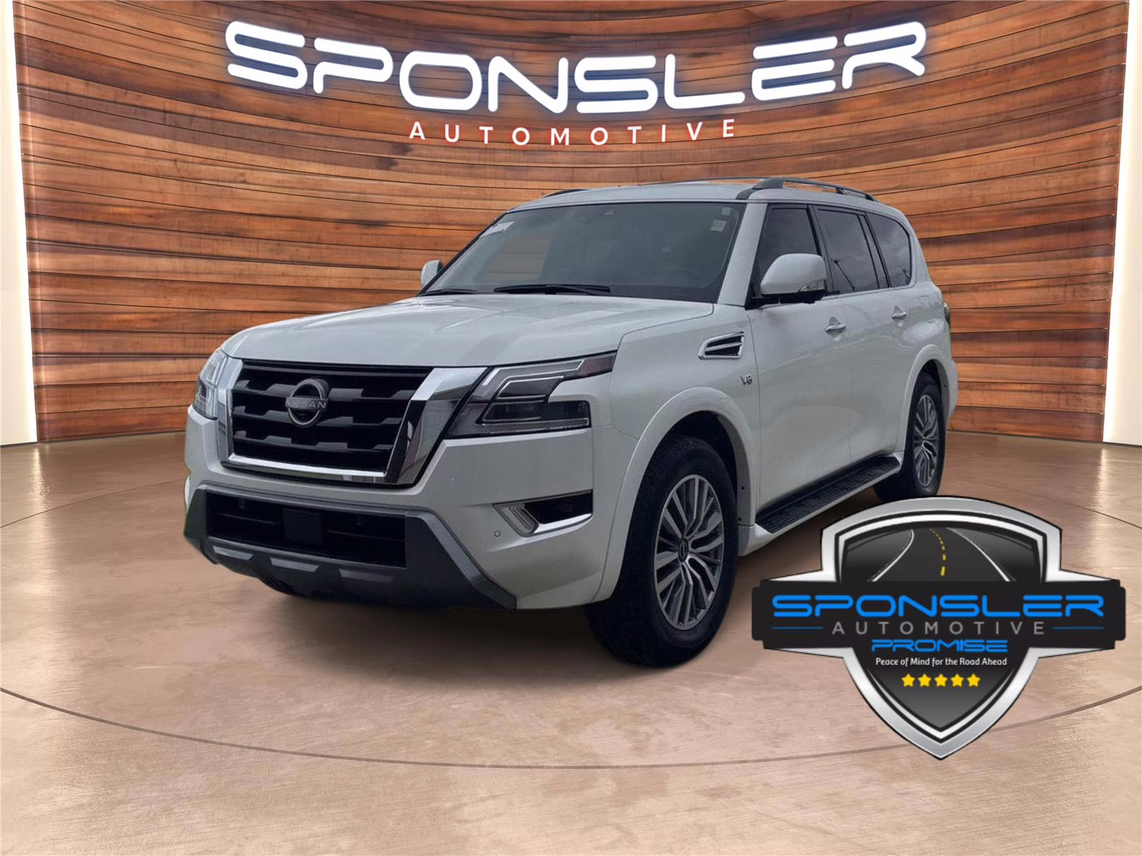 2022 Aspen White TriCoat Pearl Nissan Armada SL 4X4 SUV