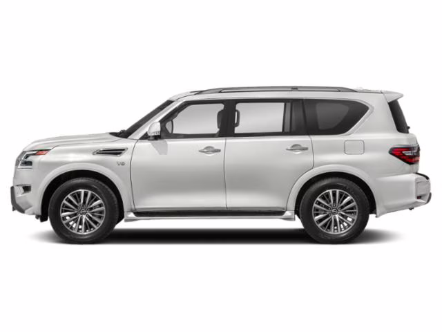 2022 Aspen White TriCoat Pearl Nissan Armada SL 4X4 SUV