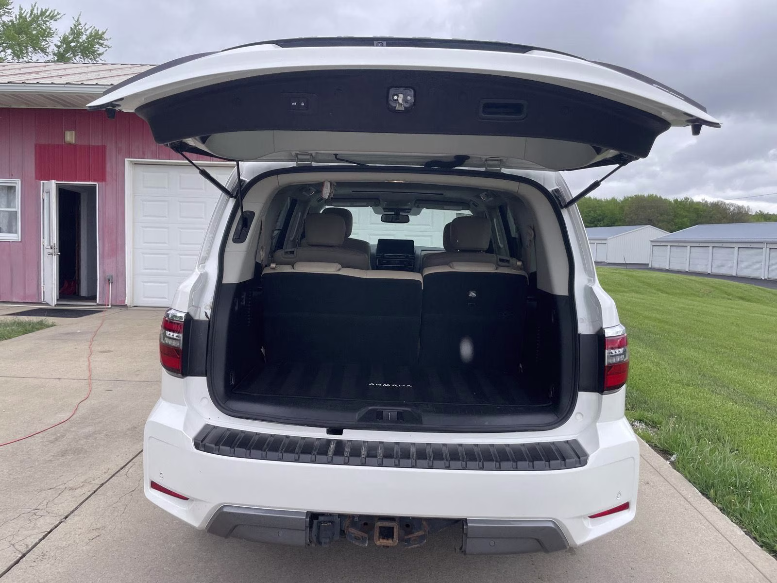 2022 Aspen White TriCoat Pearl Nissan Armada SL 4X4 SUV