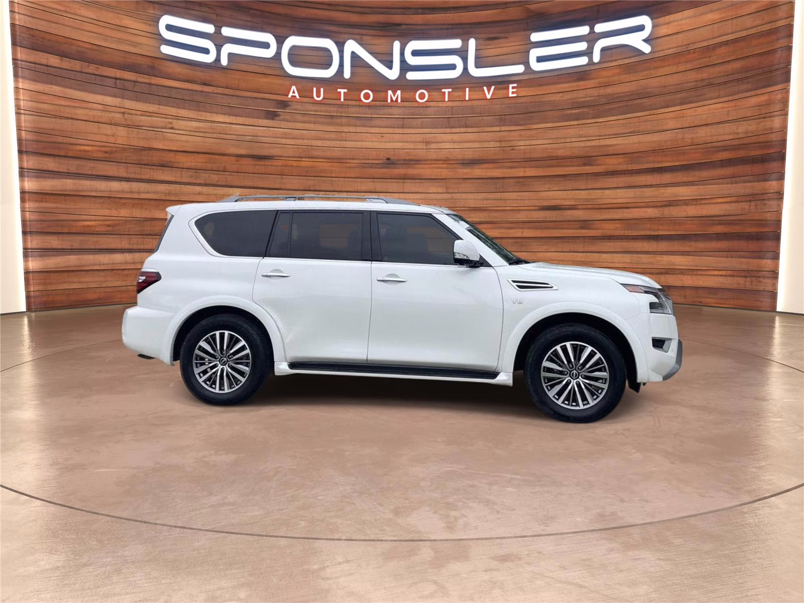 2022 Aspen White TriCoat Pearl Nissan Armada SL 4X4 SUV