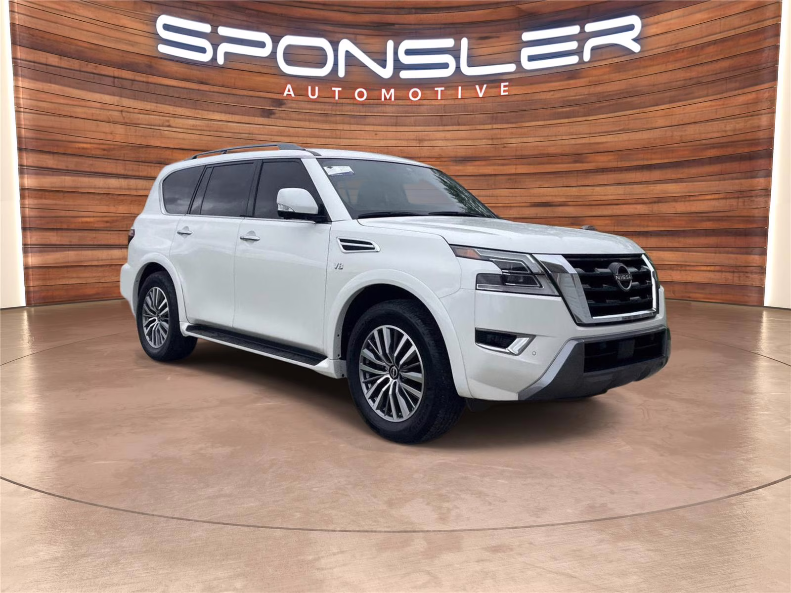 2022 Aspen White TriCoat Pearl Nissan Armada SL 4X4 SUV