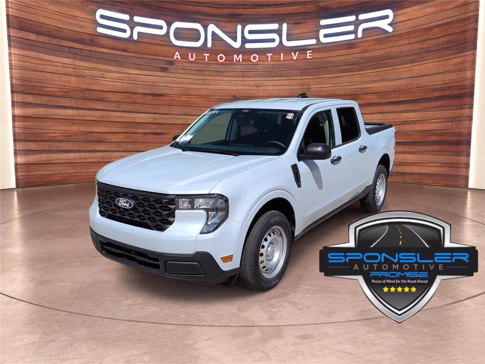 2026 Space White Ford Maverick XL AWD Truck