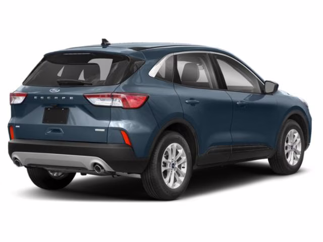2021 Antimatter Blue Ford Escape SE AWD SUV
