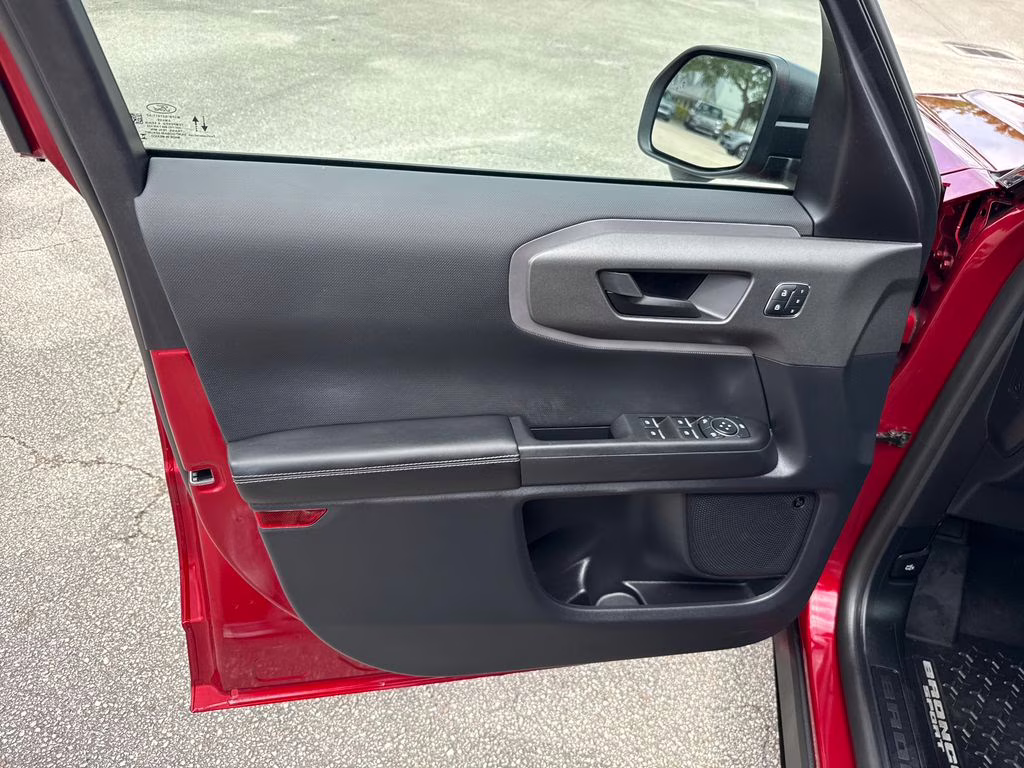 2025 Ruby Red Metallic Tinted Clearcoat Ford Bronco Sport Outer Banks 4X4 SUV