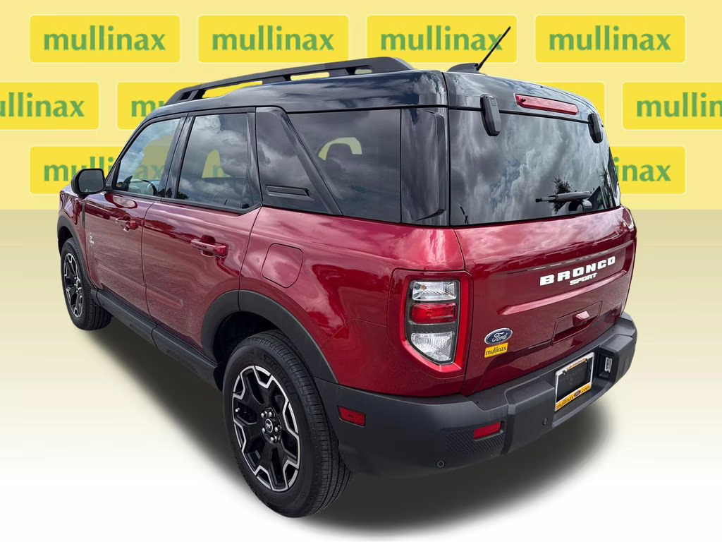 2025 Ruby Red Metallic Tinted Clearcoat Ford Bronco Sport Outer Banks 4X4 SUV