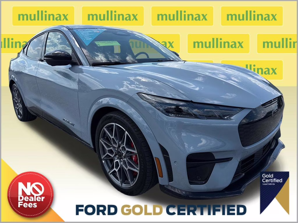 2024 Glacier Gray Metallic TriCoat Ford Mustang Mach-E GT AWD SUV