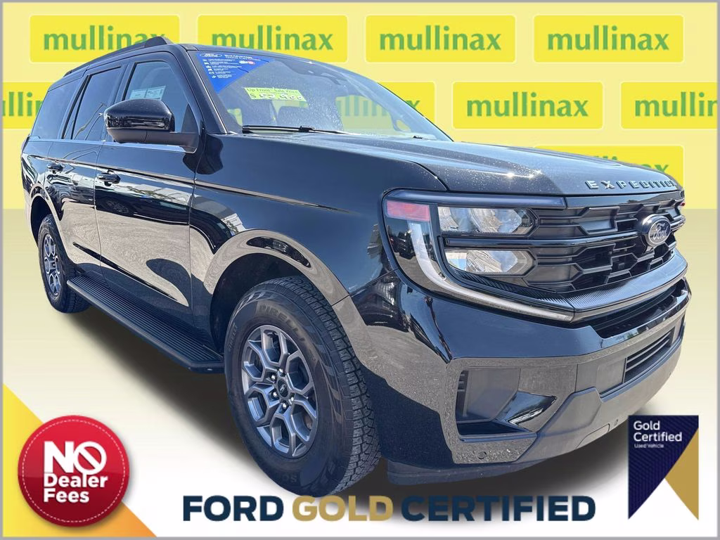 2025 Agate Black Metallic Ford Expedition Active RWD SUV