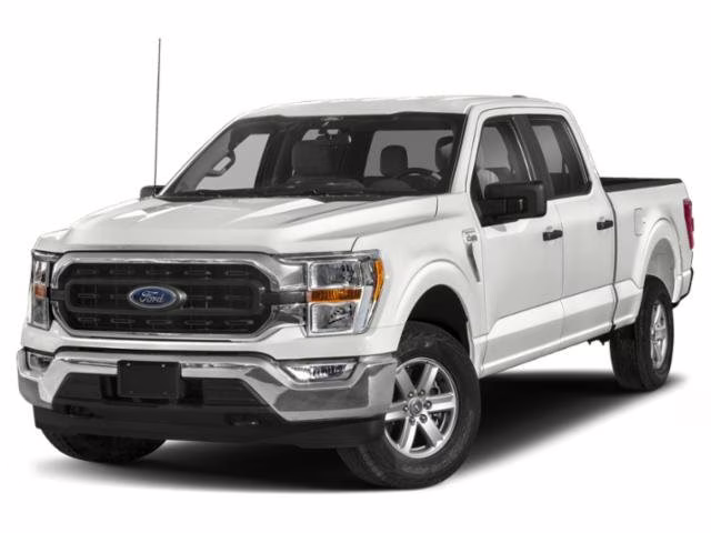 2021 Silver Metallic Ford F-150 XLT 4X4 Truck