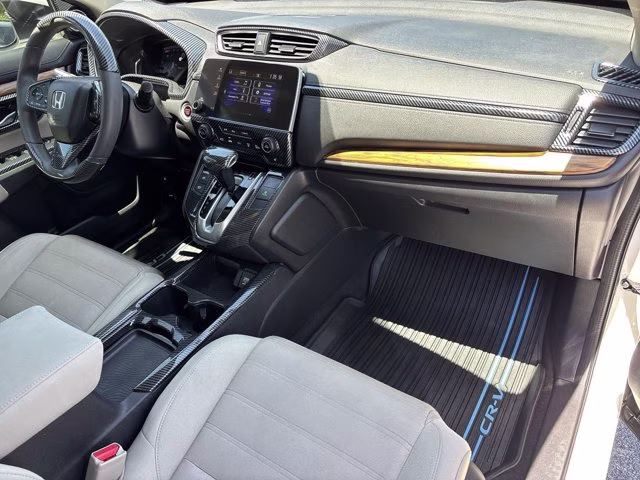2018 White Diamond Pearl Honda CR-V EX FWD SUV