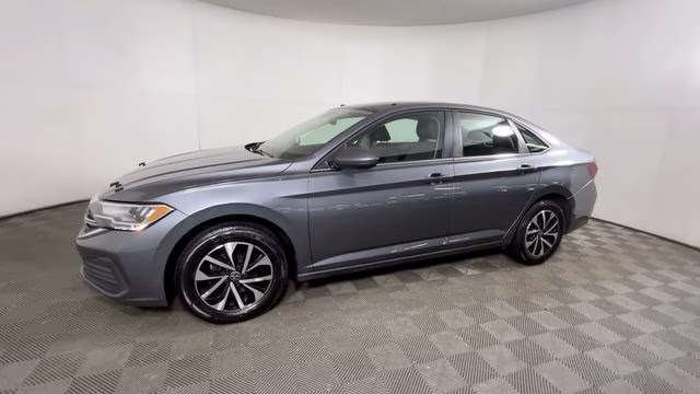 2023 Platinum Gray Metallic Volkswagen Jetta 1.5T S FWD Sedan