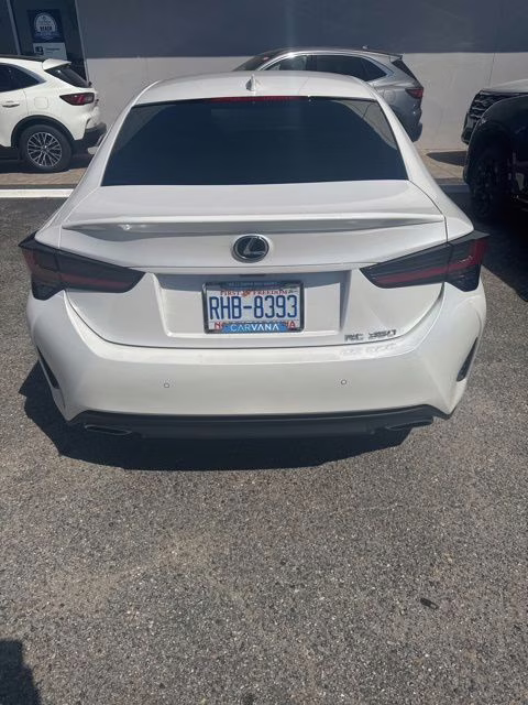 2022 White Pearl Lexus RC 350 RWD Coupe