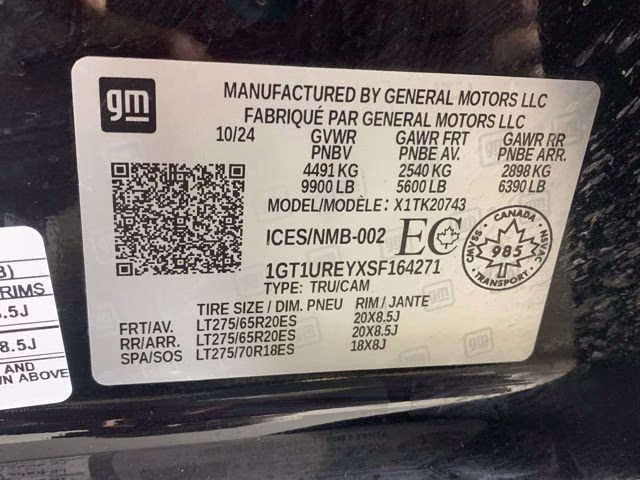 2025 Onyx Black GMC Sierra 2500HD Denali 4X4 Truck
