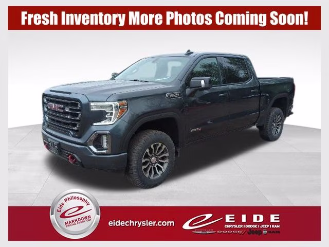 2021 Pacific Blue Metallic GMC Sierra 1500 AT4 4X4 Truck