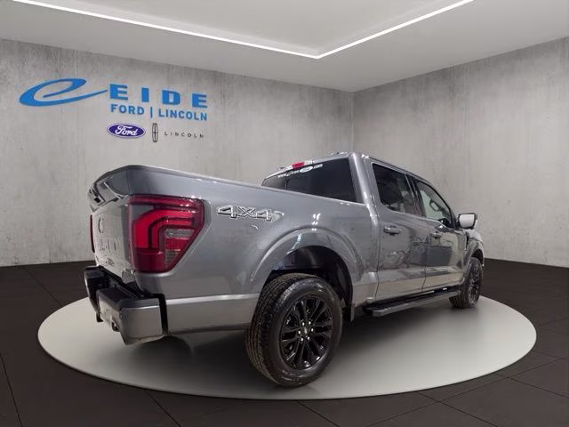 2025 Carbonized Gray Metallic Ford F-150 Lariat 4X4 Truck