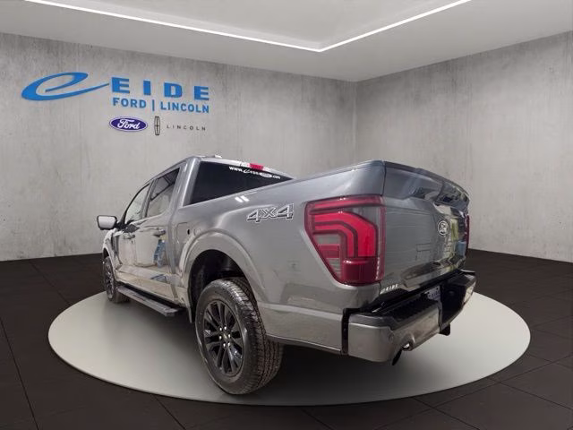 2025 Carbonized Gray Metallic Ford F-150 Lariat 4X4 Truck