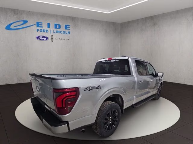 2025 Iconic Silver Metallic Ford F-150 Lariat 4X4 Truck