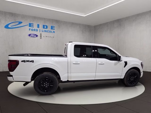 2025 Star White Metallic Tri-Coat Ford F-150 Platinum 4X4 Truck