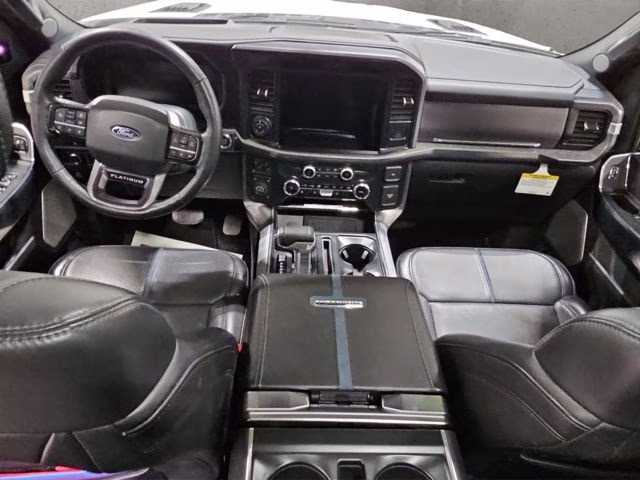 2025 Star White Metallic Tri-Coat Ford F-150 Platinum 4X4 Truck