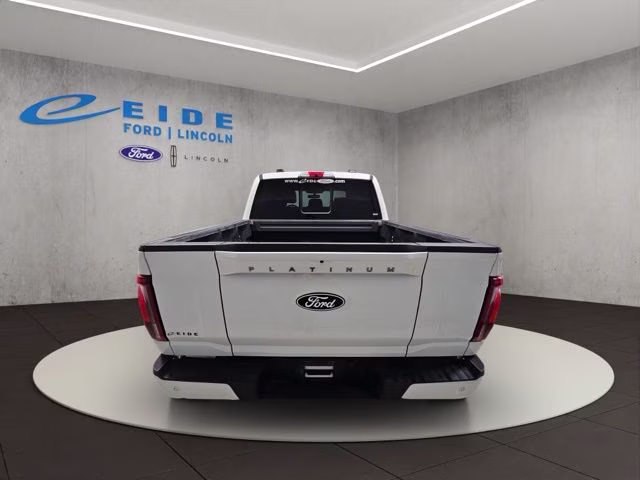 2025 Star White Metallic Tri-Coat Ford F-150 Platinum 4X4 Truck