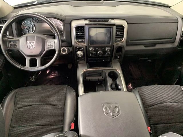 2018 Brilliant Black Crystal Pearlcoat Ram 1500 Sport 4X4 Truck