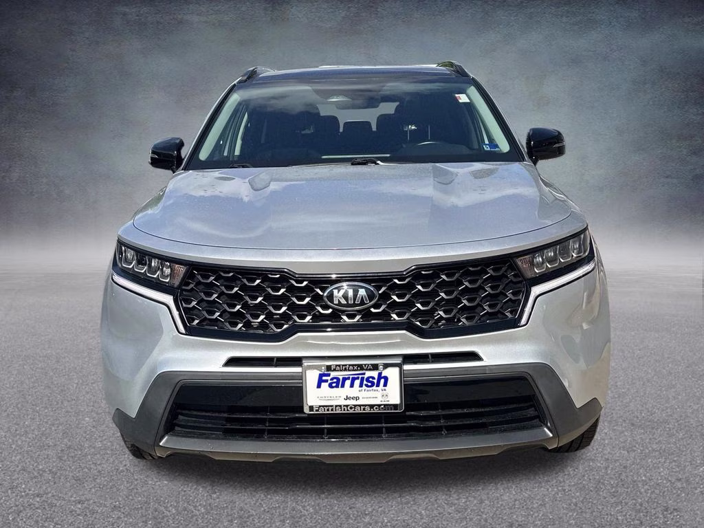2021 Sparkling Silver Kia Sorento S AWD SUV