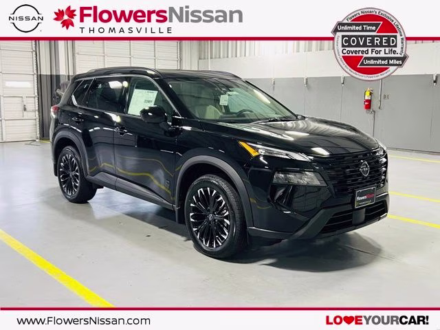 2026 Super Black Nissan Rogue Dark Armor FWD SUV